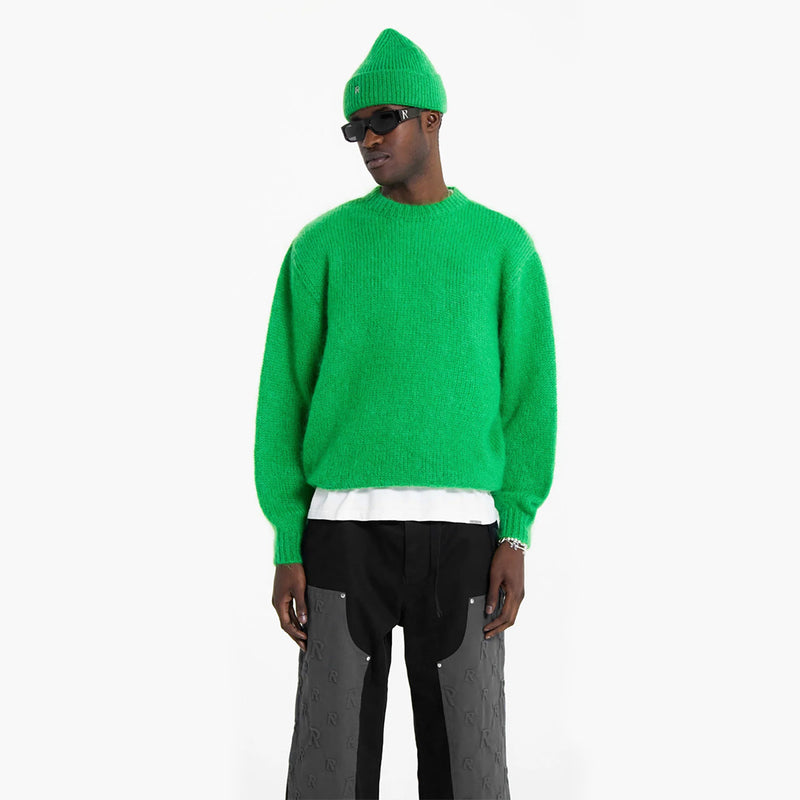 Represent Mohair Sweater Island Green Modell