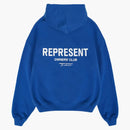 Zastupujte majitel's Club Hoodie Cobalt Blue/White