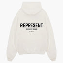 Represent Owner's Club Hoodie Flat White/Black