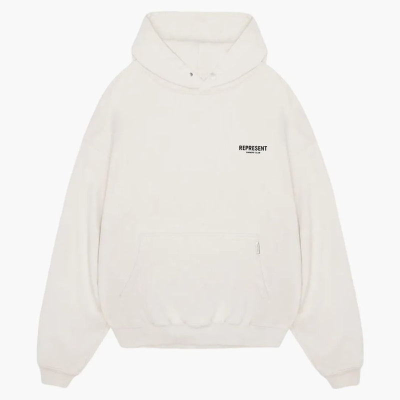 Zastupujte majitel's Club Hoodie Flat White/Black