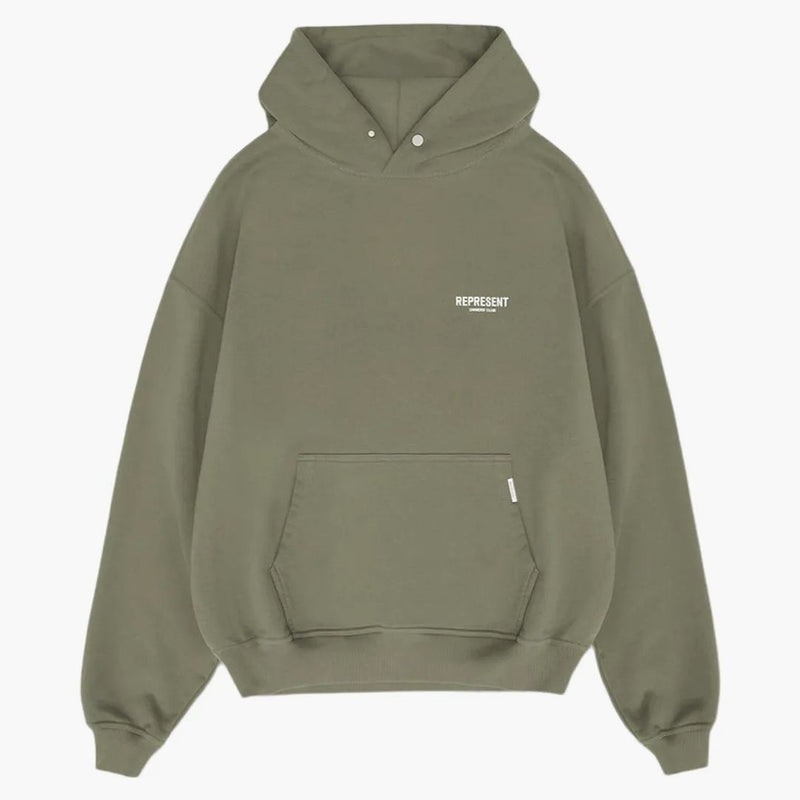 Represent Owners Club Hoodie Olive