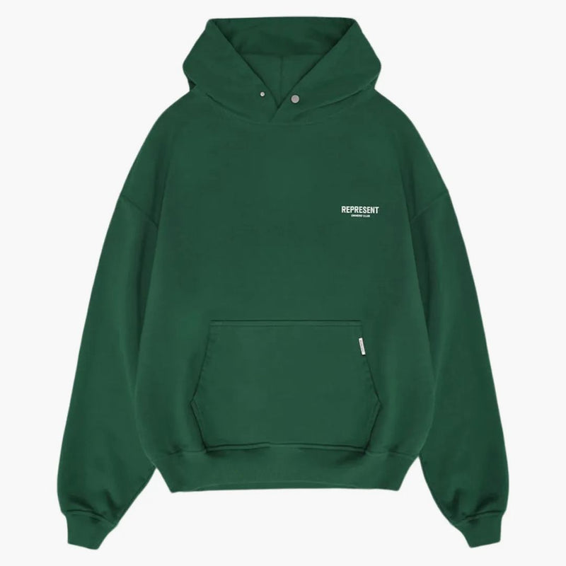 Zastupujte majitel's Club Hoodie Racing Green/White