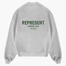 Represent Owner's Club Sweater Ash Gray/Racing Green