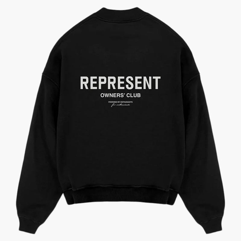 Reprezentovat klubový svetr majitele černý