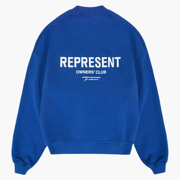 Zastupujte majitel's Club Svetr Cobalt Blue/White