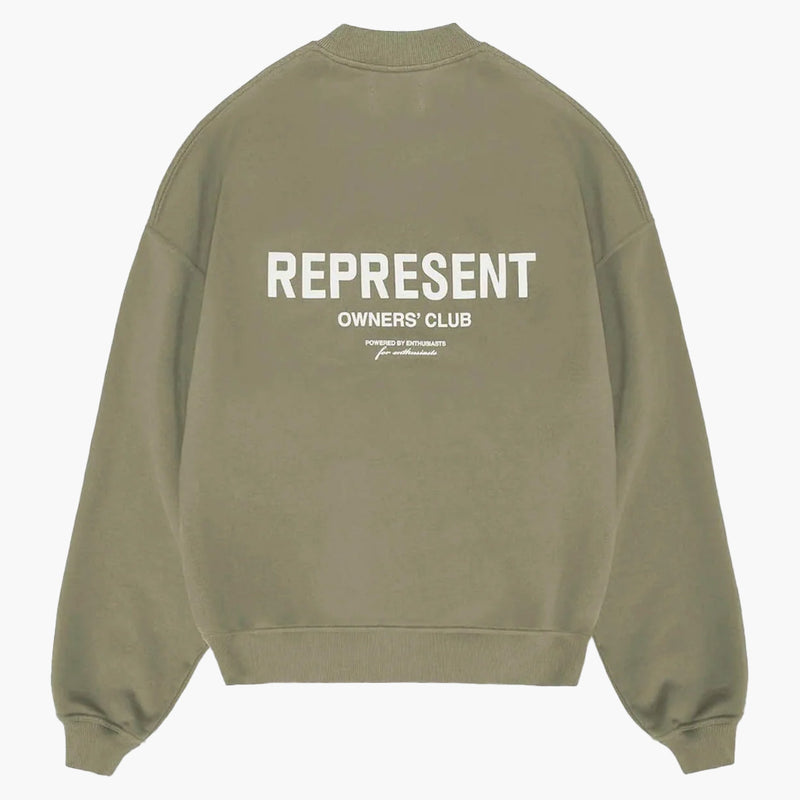 Represent Owners Club Sweater Olive Rückseite