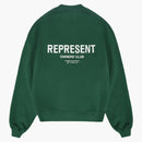 Represent Owner's Club Sweater Racing Green/White