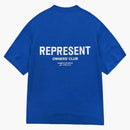 Represent Owner's Club T-Shirt Cobalt Blue/White