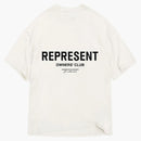 Represent Owner's Club T-Shirt Flat White/Black
