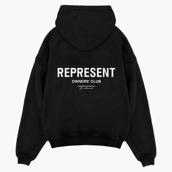 Zastupujte majitelé klubu Zip Hoodie Black