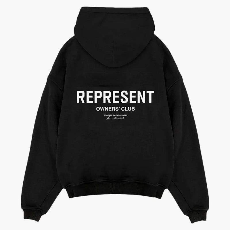 Zastupujte majitelé klubu Zip Hoodie Black