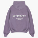 Represent owners club zip hoodie vintage violet