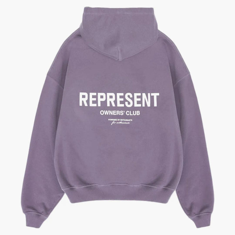Zastupujte majitelé klubu Zip Hoodie Vintage Violet