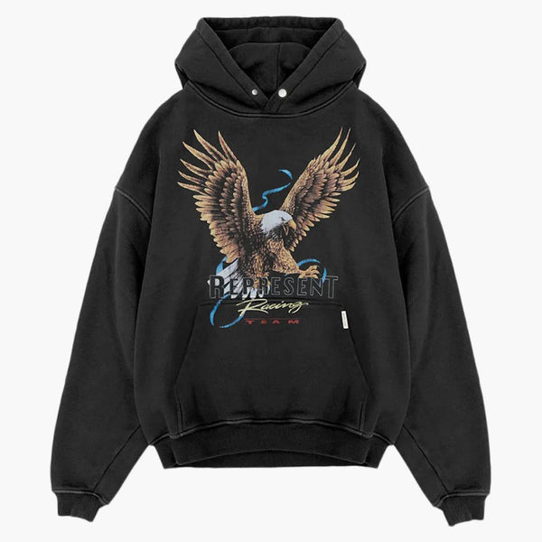 Reprezentovat závodní tým Eagle Hoodie Vintage Black