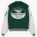 Represent Racing Team Varsity Jacket Racing Green