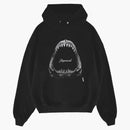Represent Shark Jaws Hoodie Off Black