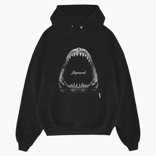 Reprezentujte mikinu Shark Jaws Of Black