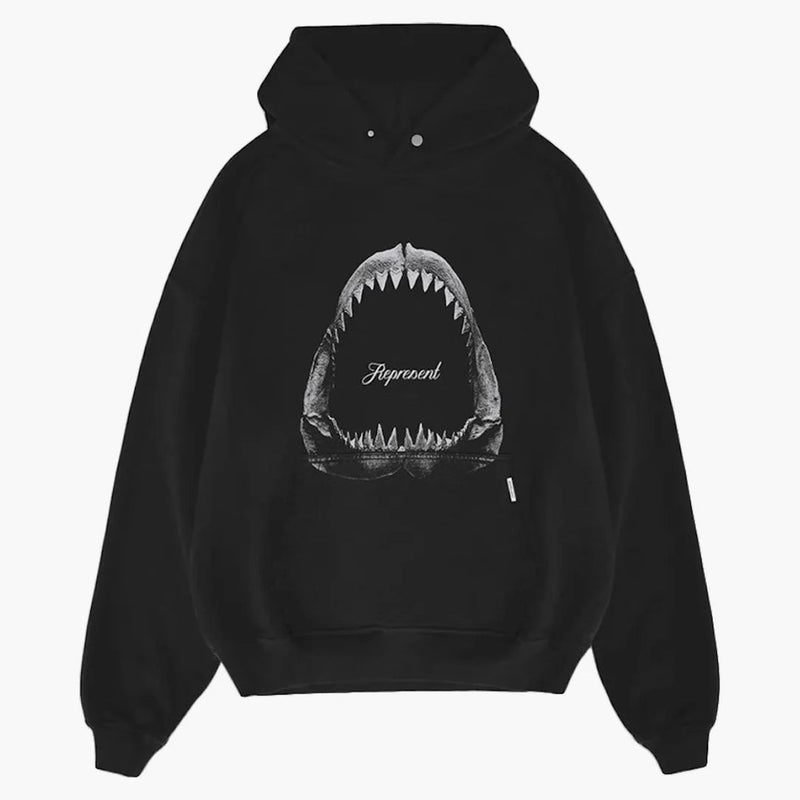 Reprezentujte mikinu Shark Jaws Of Black