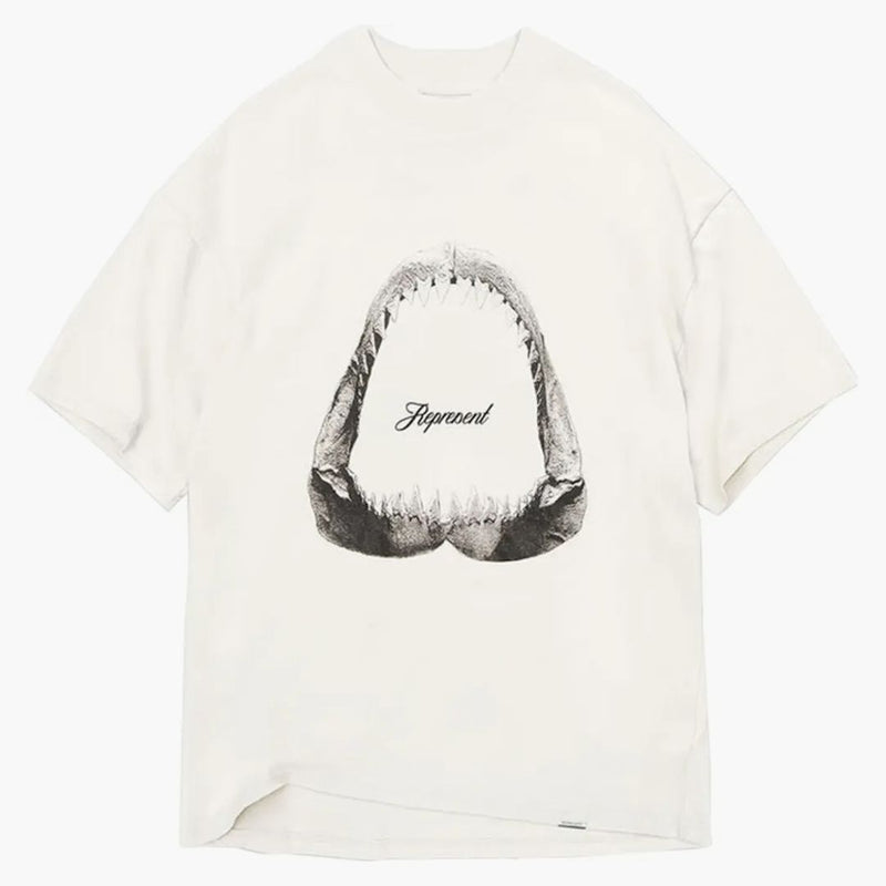 Představují tričko Shark Jaws Flat White