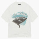 Represent Shark T-shirt Flat White
