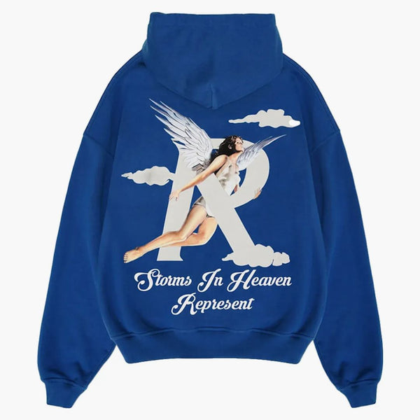 Represent Storms In Heaven Hoodie Cobalt