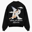 Representerar stormar i himlen tröja svart