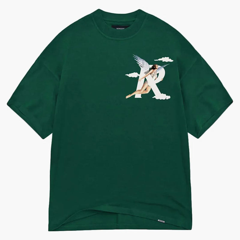 Representera stormar i himlen t-shirt racing grön