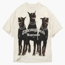 Representar camiseta de pura sangre blanca vintage