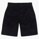 Venganza pantalones cortos de carga negros