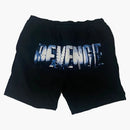 Venganza ROCHO LOGO DE LOGO DE CHROME Negro