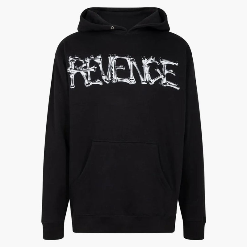Pomsta Durk Bones Hoodie Black