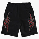 Venganza Grim Reaper Shorts Negro/Rojo