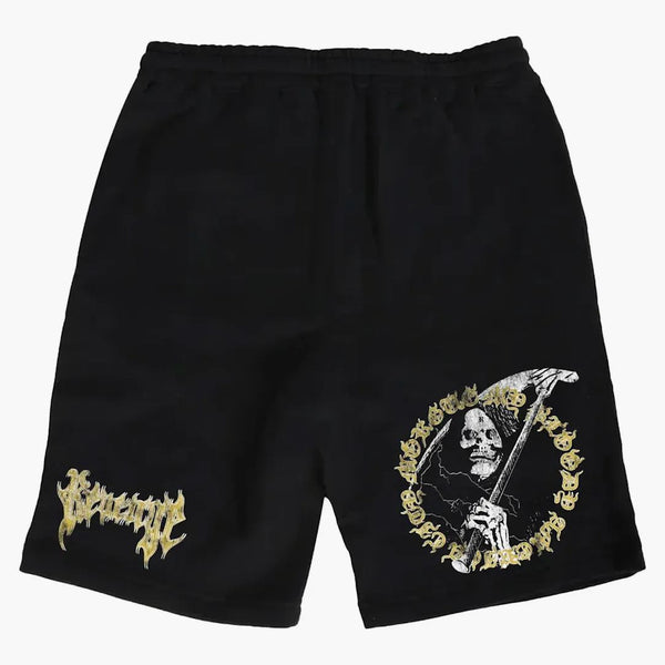 Zemsta Grim Reaper Shorts Black/Yellow