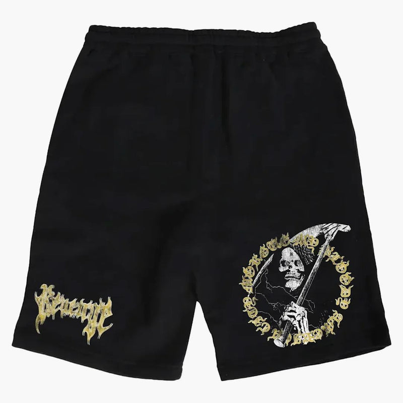 Pomsta Grim Reaper Shorts Black/Yellow
