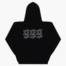 Revenge Juice WRLD 999 Graphite Portrait Hoodie Black