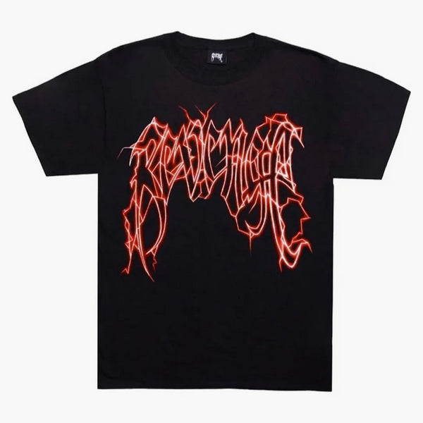 Revenge Lightning T-shirt Black/red