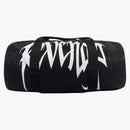 Logotipo de venganza bolso duffel negro