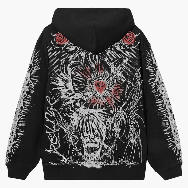 Hämnd Multi -un 'Razor Hoodie Black