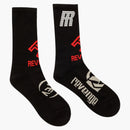 Venganza Moto Calcetines Negro