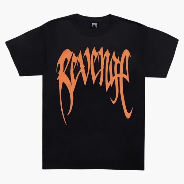 Revenge Orange Arch T-shirt Black