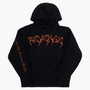 Venganza Naranja Lightning Hoodie Negra