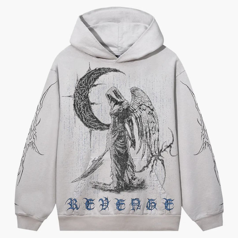 Revenge Scythe con cappuccio cemento/blu