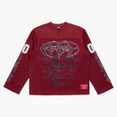 Pomsta Flame Hockey Jersey Burgundsko