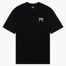 Revenge White Embroidered Basic Tea Black