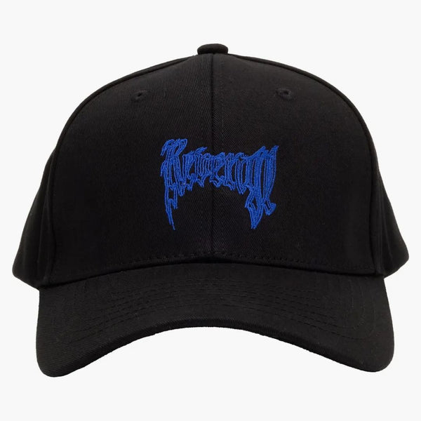 Zemsta xxxTentacion 17 haftowana czapka czarna/niebieska