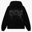 Pomsta xxxtentAcion Heartbreak Bejeweled Hoodie Black/Clear