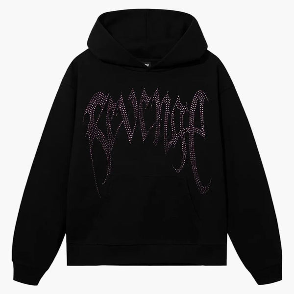 Revenge Xxxtentacion Heartbreak Bejeweled Hoodie Black/purple
