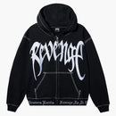 Revenge XXXtentacion Kill Contrast Zip Hoodie Black/White