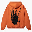 Pomsta xxxtentAcion Kill Contrast Zip Hoodie Orange/Black