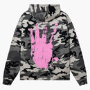 Pomsta xxxtentAcion Kill Cropped Hoodie Snow Camo/Pink